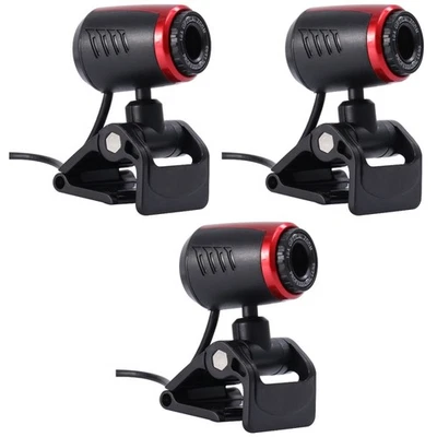 3 stücke 1,3 Computerkamera USB-Lademikrofon Praktische PC-Kamera Flexible - Bild 1 von 4