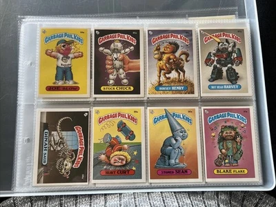 Garbage Pail Kids UK Series 3 (A and B) –  complete set-no Variants (81) - Image 1 of 4