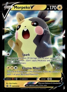 Morpeko V Promo SWSH: Sword & Shield Promo Cards SWSH056 NM Pokémon TCG - Picture 1 of 2