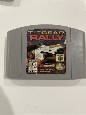 Solo cartucho de videojuego Top Gear Rally (Nintendo 64 N64) GC Foto 1 de 2