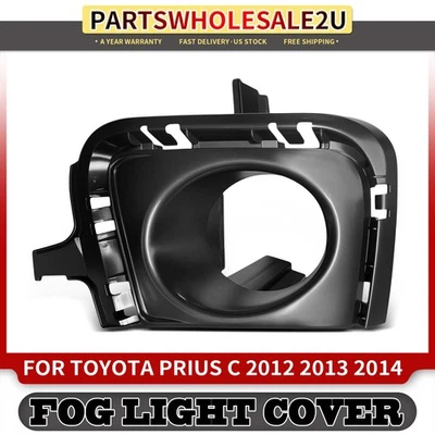 Bisel de luz antiniebla para pasajero delantero con faros antiniebla para Toyota Prius C 2012 2013 2014 Foto 1 de 4