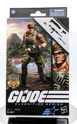 Hasbro G.I. 6-дюймовая экшн-фигурка Joe Classified Series Tiger Force No89 FLINT!! - Изображение 1 из 4