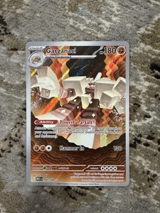Garganacl 147/132 Ilustración Raro Pokemon Mega Evolución - Imagen 1 de 2