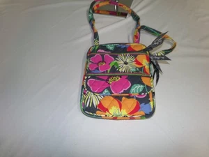 Vera Bradley Mini Hipster Jazzy Blooms EUC - Picture 1 of 3