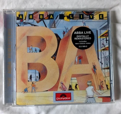 ABBA Remastered 1997 CD Album LIVE (1986) Pop Disco Europop - Image 1 of 3