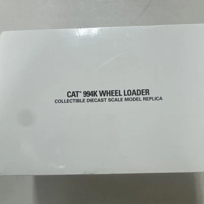 Diecast Masters 85535 1:125 Cat 994K Wheel Loader - Elite Series See Description - Image 1 of 4