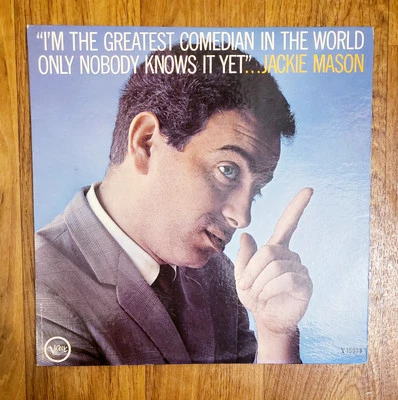 Jackie Mason - Im The Greatest Comedian In The World Only Thing Is Nobody Knows - Image 1 of 4