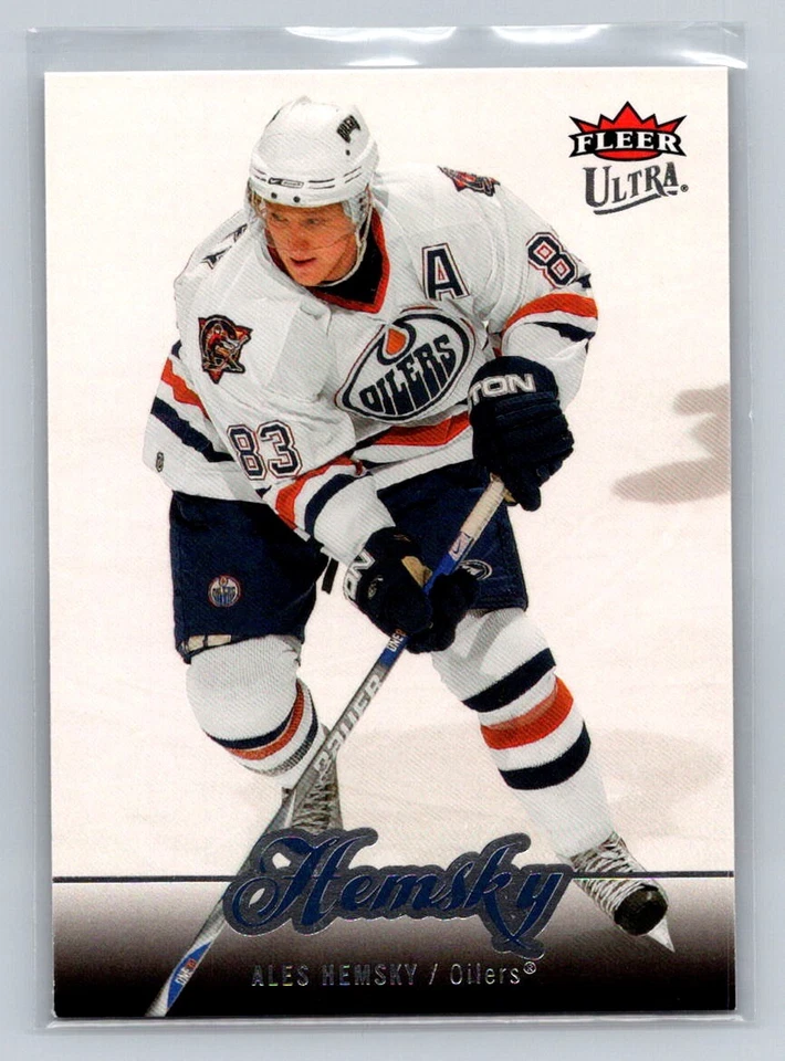 2007-08 Ultra #117 Ales Hemsky Edmonton Oilers - Image 1 of 2