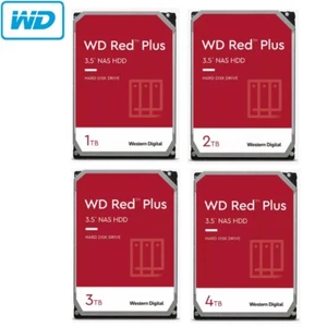 WD Red Plus NAS HDD 1TB 2TB 3TB 4TB PC Hard Disk Drive Western Digital 3.5" - Picture 1 of 5