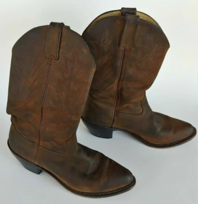 Botas de Vaquero Durango Clásicas 11" Puntada de Eje Occidental RD4112 Para Mujer 6.5 M Foto 1 de 4