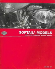 Harley-Davidson 2005 Softail Models Service Manual P/N 99482-05