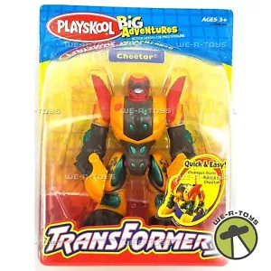 Playskool Transformers Cheetor Action Figure Big Adventures 2001 Hasbro NRFP - Picture 1 of 10
