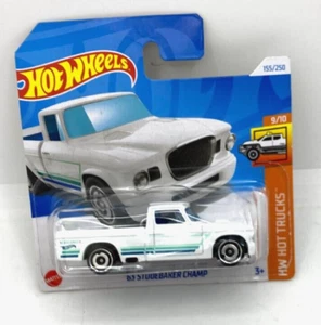 6814 HOT WHEELS CARTE EU / HOT TRUCKS 2024 / 155/250 '63 STUDEBAKER CHAMP - Imagen 1 de 1
