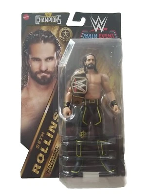 WWE Catch Champions Figurine articulée 15cm Figures Seth Rollins ceinture - Photo 1/4