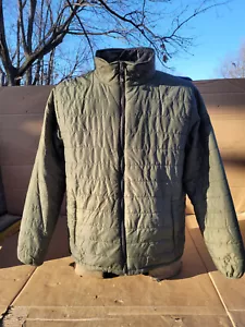 Ducks Unlimited Lightweight Puffer Zipper Jacket Olive Green - Men’s Size Large - Picture 1 of 10