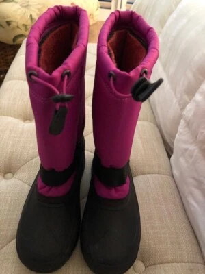  Botas de invierno Kamik Kids Rocket impermeables aisladas talla rosa intenso  Foto 1 de 4