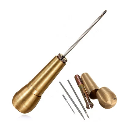 Kit de agujas cónicas cónicas de costura de lona para tienda de cuero Foto 1 de 4