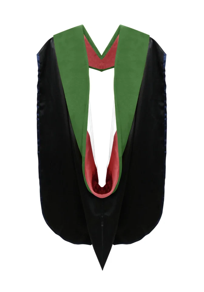 Doctor of Medicine Hood - Red & White - Изображение 1 из 1