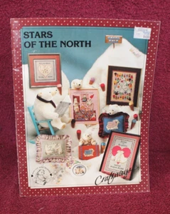 Craftways Cross Stitch Pattern Booklet -Stars Of The North - Picture 1 of 2