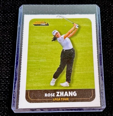 Rose Zhang Rookie Sports Illustrated for Kids SI RC Card Golf 2023 LPGA NM+ - Image 1 of 2
