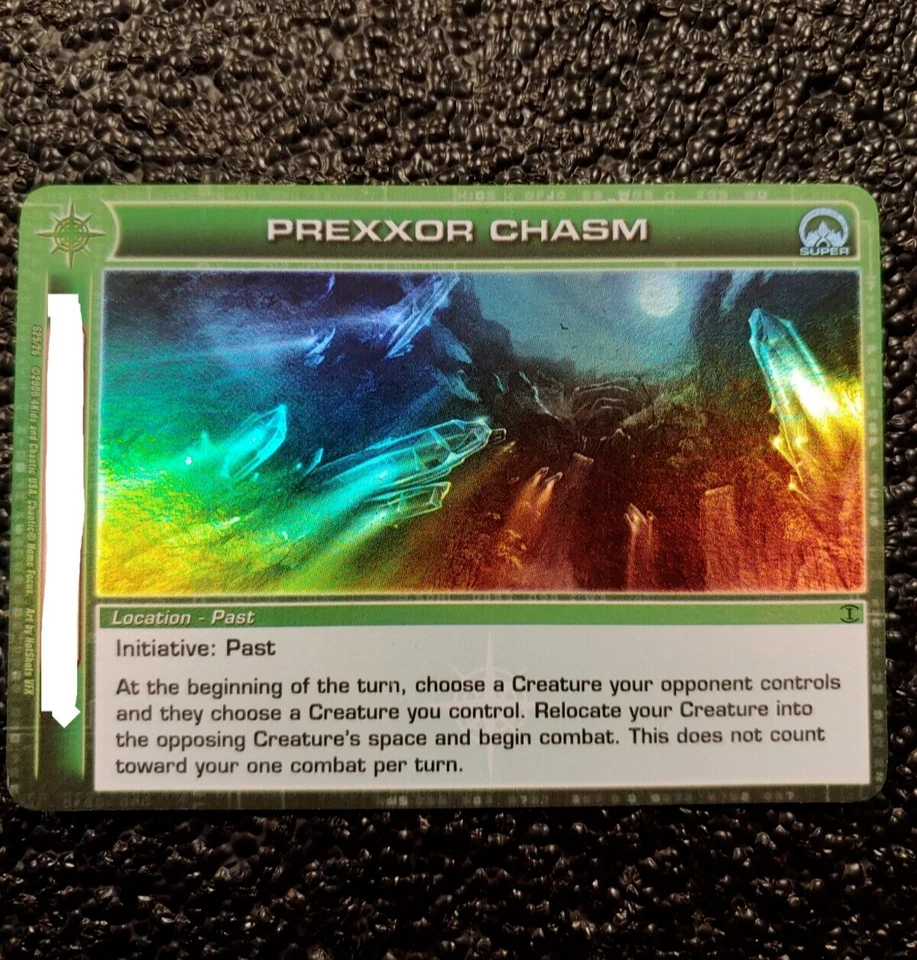 Prexxor Chasm Super Rare Location Foil Chaotic TCG Alliances Unraveled - Image 1 of 1