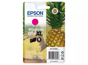Cartucho de tinta Epson 604XL Magenta High Cap 604 serie piña C13T10H34010 - Imagen 1 de 1