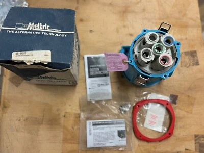Meltric 33-94043 Female Receptacle 480VAC 100A DS Series Type 4X DS100 IP66/IP67 - Image 1 of 4
