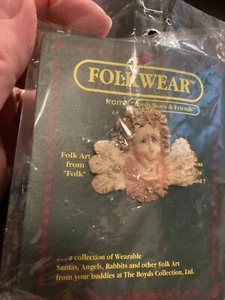 Boyds Bears Vintage Retired Angel Pin -Florence Wingsit - Picture 1 of 2