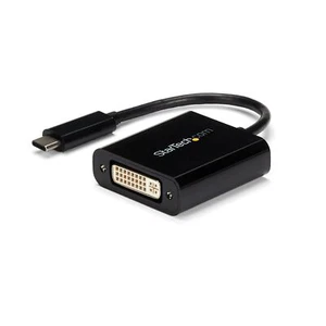 StarTech CDP2DVI USB C to DVI Adapter - Thunderbolt 3 Compatible - 1920x1200 - Picture 1 of 6