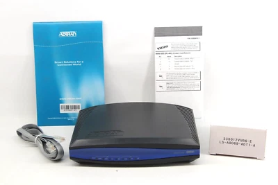 Router Adtran NetVanta 3200 56k/64k 4200861L1 ¡NUEVA CAJA AL POR MENOR! Con TODOS LOS ACCESORIOS Foto 1 de 4
