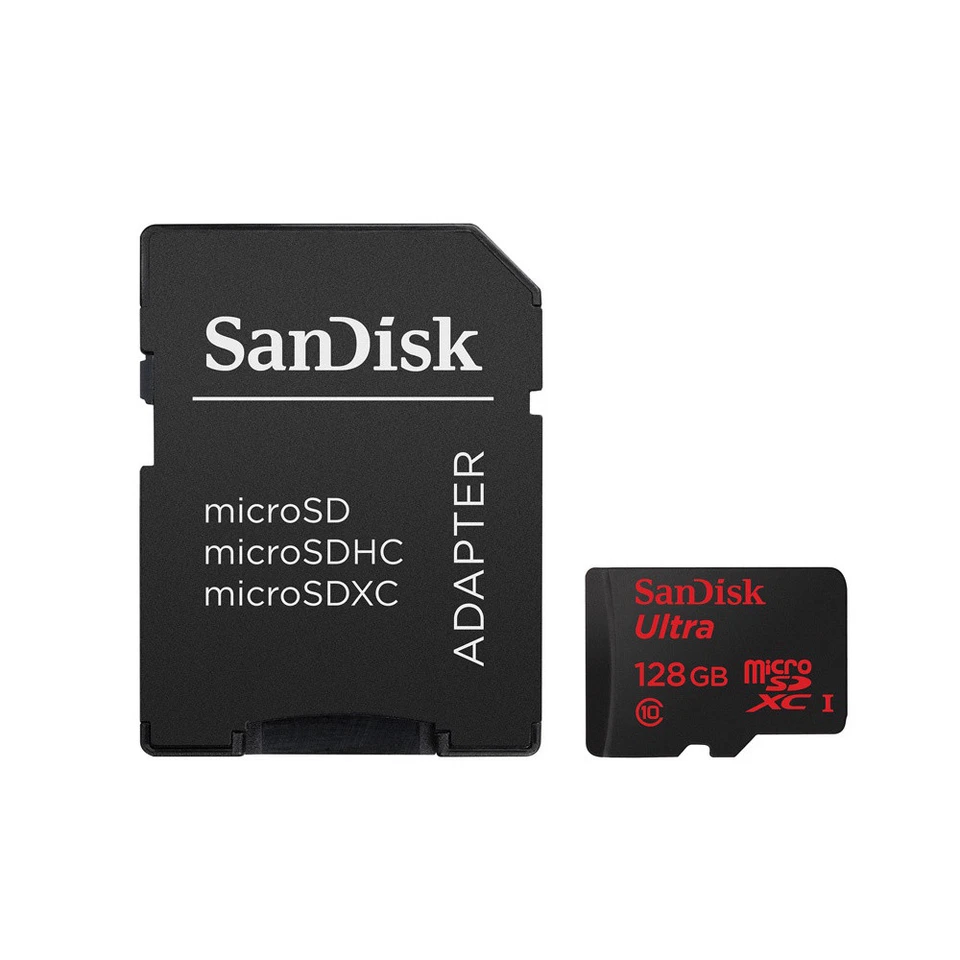 128GB Sandisk Ultra MicroSDXC Speicherkarte für Samsung Galaxy S7 edge Note 7 - Bild 1 von 1