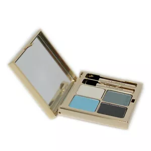 CLARINS OMBRE MINERALE 4 COULEURS EYE QUARTET MINERAL PALETTE 5.8G #08-BLUE SKY - Picture 1 of 2