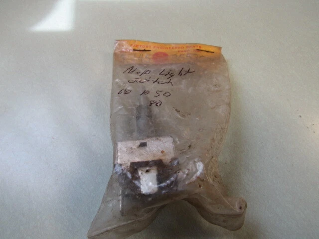 AMC RAMBLER 1966 CLÁSICO EMBAJADOR MARLIN MAPA LUZ INTERRUPTOR ENCENDIDO TABLERO NOS Foto 1 de 1