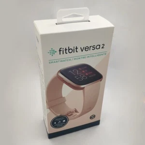 NEW Fitbit Versa 2 Health & Fitness Smartwatch Authentic Activity Tracker Pink - Picture 1 of 10