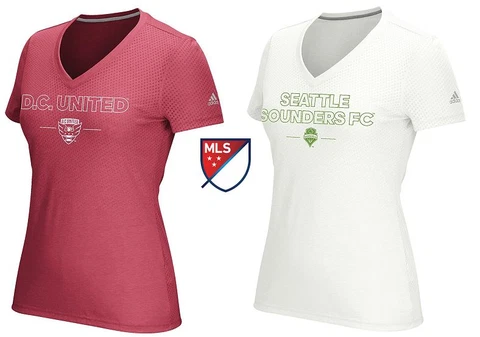 (Womens Ladies) Adidas MLS Soccer Club Authentic 16 Too Aeroknit Jersey Shirt Cover