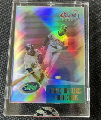 2002 eTopps Event Series Extra Mike Cameron #ES SEALED - Image 1 of 4