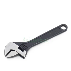 Mini size 4" Adjustable Spanner Wrench Repair Hand Tool Jaw Capacity 14mm Black - Picture 1 of 5