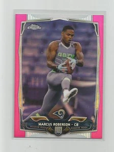 2014 Topps Chrome MARCUS ROBERSON rifrattore rosa 170/399 - Foto 1 di 1