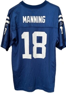 INDIANAPOLIS COLTS REEBOK PEYTON MANNING #18 JERSEY - YOUTH XL (TEAM APPAREL - Picture 1 of 7