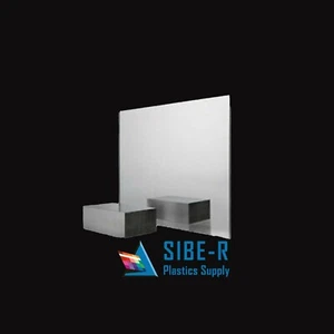 Acrylic Sheet-1/4" thick-Clear Mirror-24" x 24" - Picture 1 of 5