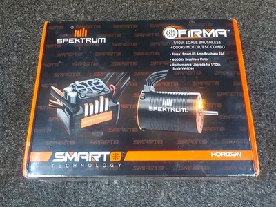Spektrum Firma Smart 85a ESC and 4000kv Motor Combo SPMXSEMC02 for Losi & Axial - Image 1 of 4