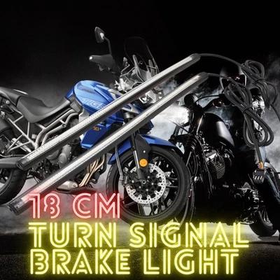 30cm LED Turn Signal & Brake Light Strips Fits Triumph Bonneville, Tiger, Speed - Image 1 of 4