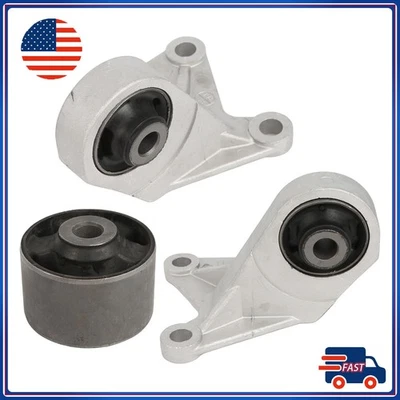 Soportes diferenciales traseros izquierdo y derecho 3 piezas para Jeep Compass 17-07 2,0 L, 2,4 L Foto 1 de 4