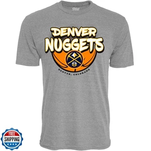 Denver Nuggets NBA Officially Licensed Tri-Blend T-Shirt Heather Gray, XX-Lar - Bild 1 von 3