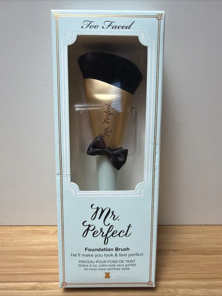 Too Faced Mr. Perfect Foundation Brush (minor defects on handle) - Image 1 of 1