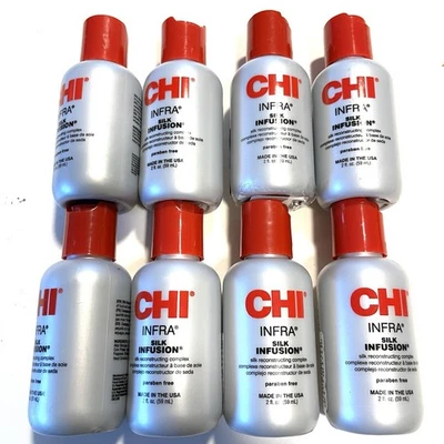 CHI Infra Silk Infusion Silk Reconstructing Complex 2oz Each - Lot of 8 - Image 1 of 3