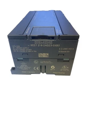 Siemens Simatic S7-200 Compact Device CPU 226 6ES7216-2AD23-0XB0 - Photo 1/4
