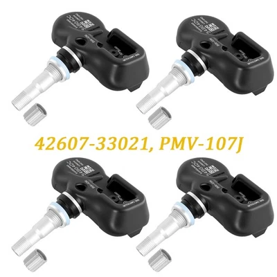 4PCS 42607-33021 TPMS OEM PMV-107J For Lexus Tacoma Tire Pressure Sensor - Image 1 of 4