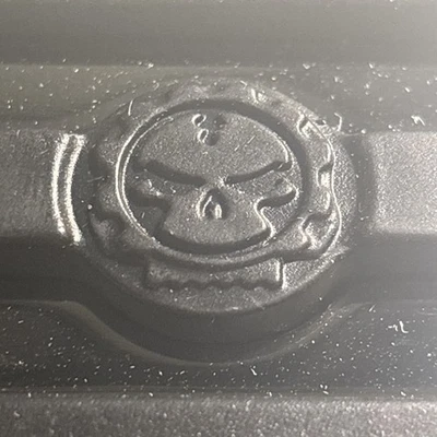 Pedal de freno cromado con calavera para Harley Davidson 2012+ FLD 86-más tarde FL Softai Foto 1 de 4