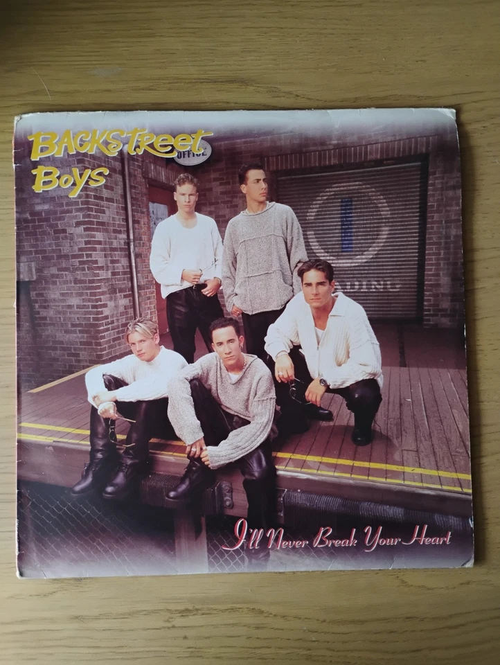 Backstreet Boys I`ll never break your heart 12" Vinyl  1995 JIVE T 389  RARE - Image 1 of 4